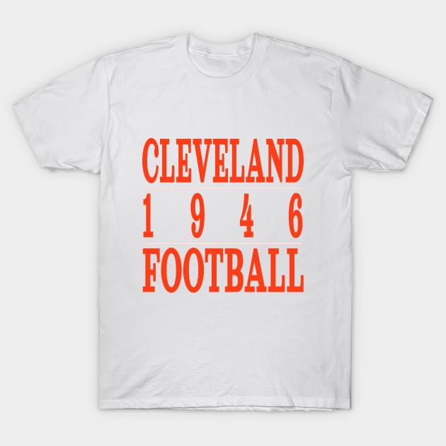 Cleveland football Classic T-Shirt by Medo Creations